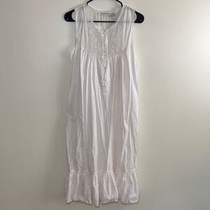 Charter Club Cream Lace Detail Chemise
